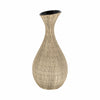 Ceramic 13\" Sorori Vase - Beige