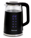 Kenmore Double Wall Digital Glass Kettle with Touch-Activated Controls - KKTKDB1.7L