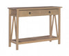 Titian Console Sofa Table - Driftwood