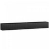 HOMCOM 71\" Floating TV Stand for TVs up to 72 Inch, Black