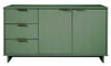 Granville Modern 55\" Sideboard in Sage Green Buffet