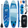 Goplus Large Inflatable Sup Board, Portable Paddle Board With 5d Rings Stand Up Paddle Board For Youth & Adult Navy