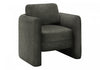 Monarch Specialties - Accent Chair, 32\"H, Upholstered, Living Room, Bedroom, Dark Grey Fabric, Contemporary