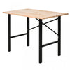 Homcom Fir Wood Top Workbench Table High Stability