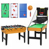 Soozier 5-in-1 Multi Game Table, 53 in Combo Game Table for Kids & Adults