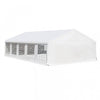Outsunny 20'x33' Large Party Tent & Carport With Removable Sidewalls And Windows, Portable Garage Canopy Tent, Sun Shade Shelter, For Parties, Wedding, Outdoor Events