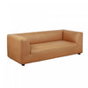 Lukas Contemporary Modern 89\" Upholstered Sofa in Camel