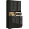 HOMCOM Kitchen Pantry Storage Cabinet with Adjustable Shelf and Drawer