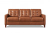 Hydeline Aiden Leather Sofa - Brown