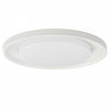 Dainolite Boullier Flush Mount 30w Matte White White Acrylic Diffuser Lamp