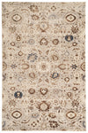 Lunelle Traditional Grey Washable Rug 8'0\" x 10'0\" Indoor Area Rug