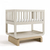 Storkcraft Santorini Deluxe 3-in-1 Convertible Bassinet - Frosted Oat/Driftwood
