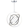 Trilogy Collection 32\" Integrated LED Pendant - Polished Nickel