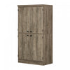 Morgan 4-door Storage Cabinet - Weathered Oak