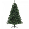 Homcom 6ft Artificial Christmas Tree With Auto Open, Steel Base, Green