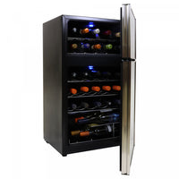 Koolatron 29 Bottle Dual Zone Compressor Wine Cellar