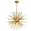 Dainolite Vega 8 Light Pendant Aged Brass/Vintage Bronze Finish Lamp