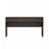 Evelyn Modern 60\" Writing Desk in Brown (2-Drawer)
