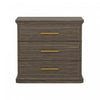Clifford Traditional Nightstand in Walnut (3-Drawer)