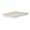 Step One Platform Bed - Pure White