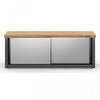 Gladiator Storage Shoe Bench - Silver Tread
