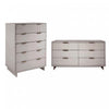 Granville Modern 2-Piece Dresser Set in Light Gray