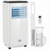 HOMCOM 8,000 BTU Portable Air Conditioner for 345 sqft room, Timer, White