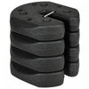 Outsunny Pop Up Canopy Weights Set of 4, Gazebo Tent Weights, Total 26 LBS