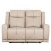 Hollis 57 in. Upholstered Reclining Loveseat - Taupe
