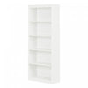 Axess 5-shelf Bookcase - Pure White