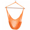 Outsunny Portable Hammock Chair, Hanging Woven Hammock Swing Chair Sleeping Bed For Outdoor Garden Yard Camping, Orange