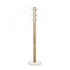Umbra Modern Wood Flapper Coat Rack - White and Natural