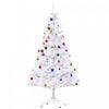 Homcom 5ft Artificial Christmas Tree With Ornament And 680 Branch Tips