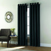 Shadow Black Grommet Curtain Panel - 52\" X 95\"