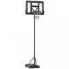 Soozier Portable Basketball Hoop, Poolside Or Backyard, For Youth Adults
