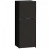HOMCOM Mini Fridge with Freezer 4.6 Cu.Ft 2 Door Small Refrigerator Black