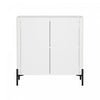 Abbey Modern 32\" Accent Cabinet in White