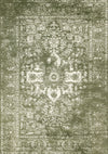 Florence Green White Elegant Classic Rug, 5'3\" x 7'4\" Indoor Area Rug