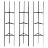 Outsunny 3 Pack Tomato Cage Set, Diy Tomato Plant Support, Dark Green