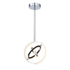 Trilogy Collection 13\" Integrated LED Pendant - Polished Nickel