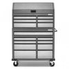Gladiator Premier 41\" 15-Drawer Mobile Tool Chest Combo - Silver Tread