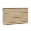 Storkcraft Brookside 6 Drawer Dresser - Driftwood
