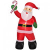 Homcom 8ft Santa Claus Inflatable Christmas Decoration