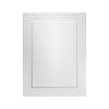 Foundry 30 Inch All-Glass Rectangular Mirror In Chrome