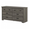 Versa 6-drawer Dresser - Gray Maple