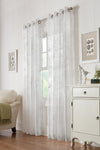 Angelina White Grommet Curtain Panel - 54\" X 95\"