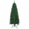 HOMCOM 6ft Artificial Christmas Tree, Xmas Tree with 583 Branch Tips, Green