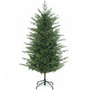 HOMCOM 5 ft Christmas Tree, Full Realistic Ponderosa Fir, Easy Assembly