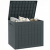 Outsunny 30 Gallon Outdoor Deck Box, Waterproof and UV Resistant Patio Box