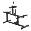 Soozier Adjustable Seated Calf Raise Machine Steel Leg Press Machine Black